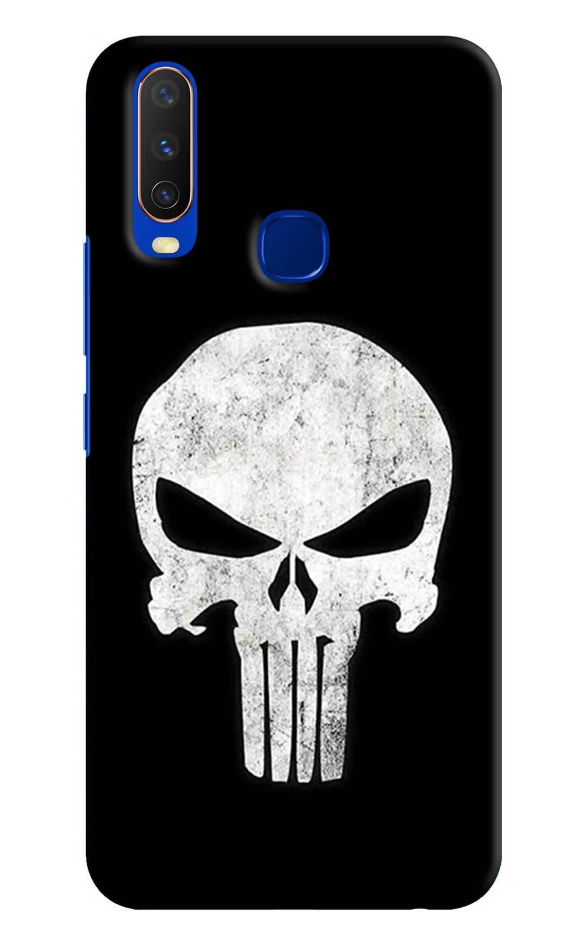 Punisher Skull Vivo Y15/Y17 Hard Case Back Cover by Casekaro