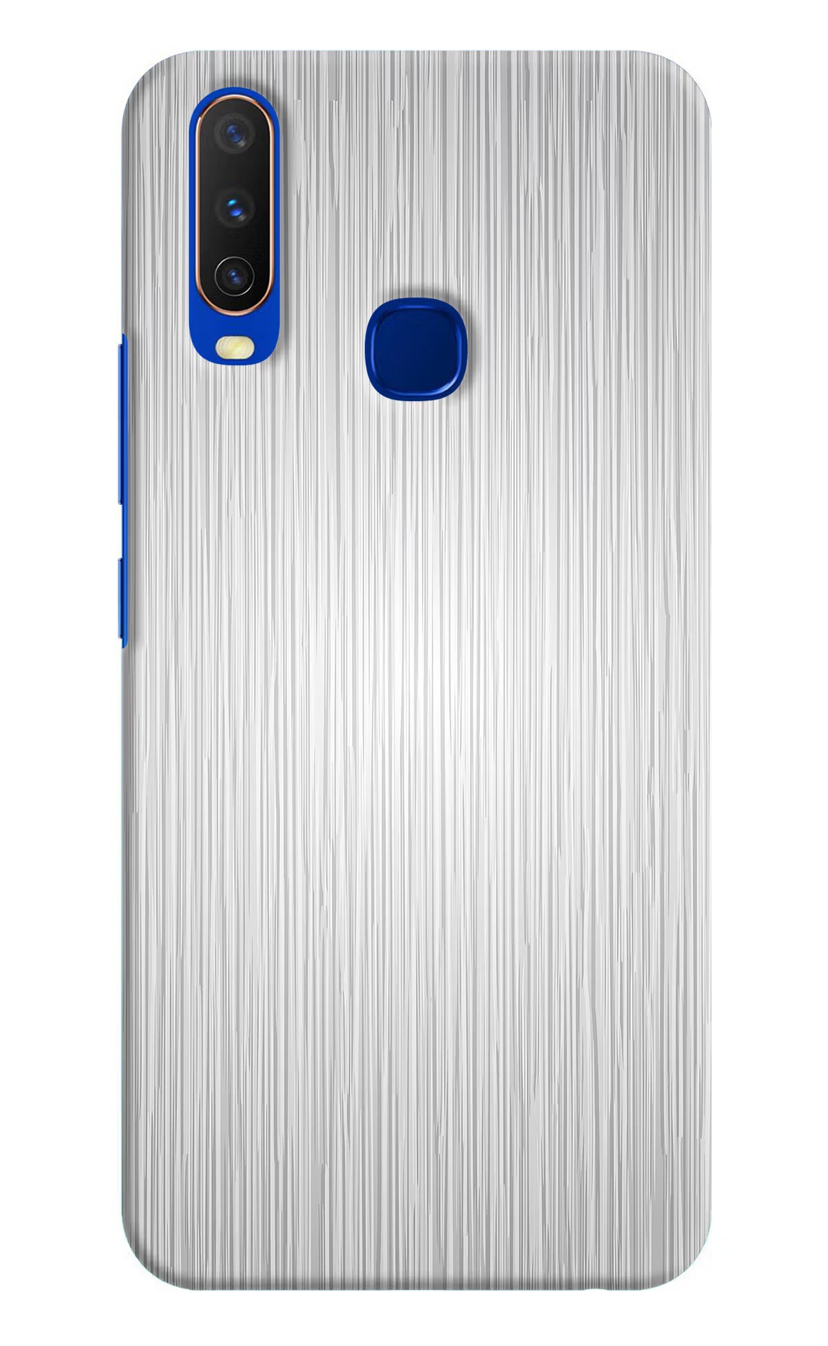 Wooden Grey Texture Vivo Y15/Y17 Hard Case Back Cover by Casekaro