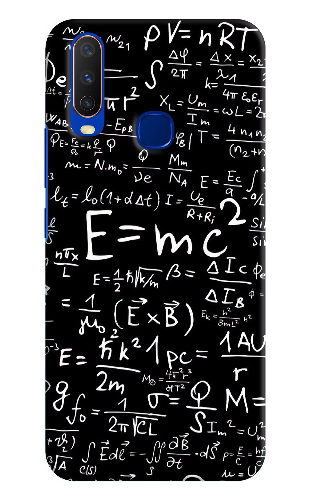 Physics Formula Vivo Y15/Y17 Hard Case Back Cover by Casekaro