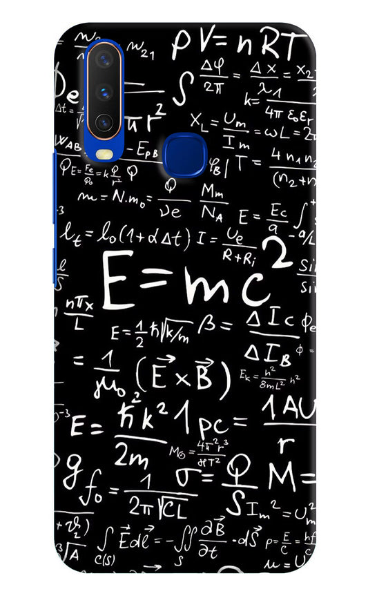 Physics Formula Vivo Y15/Y17 Hard Case Back Cover by Casekaro