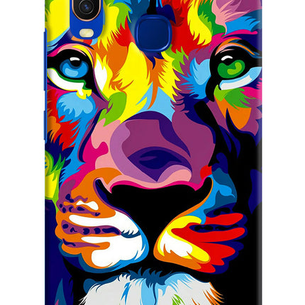 Lion Vivo Y15/Y17 Hard Case Back Cover by Casekaro