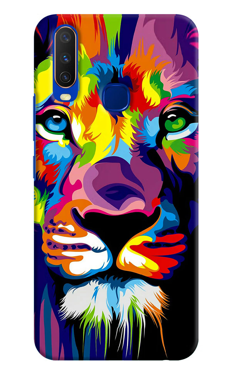 Lion Vivo Y15/Y17 Back Cover, Hard case