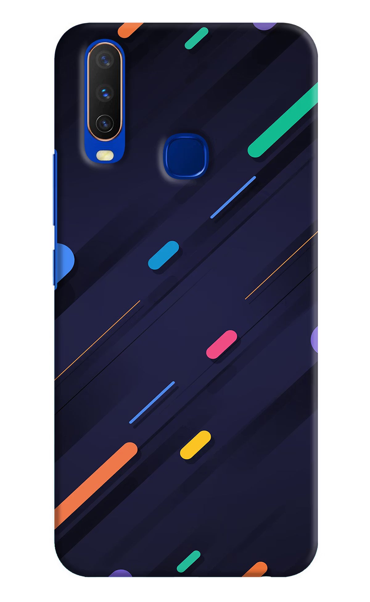 Abstract Design Vivo Y15/Y17 Hard Case Back Cover by Casekaro