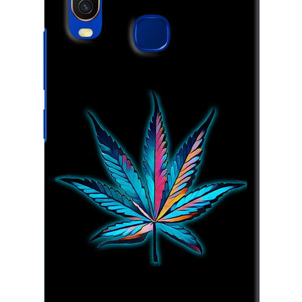 Weed Vivo Y15/Y17 Hard Case Back Cover by Casekaro