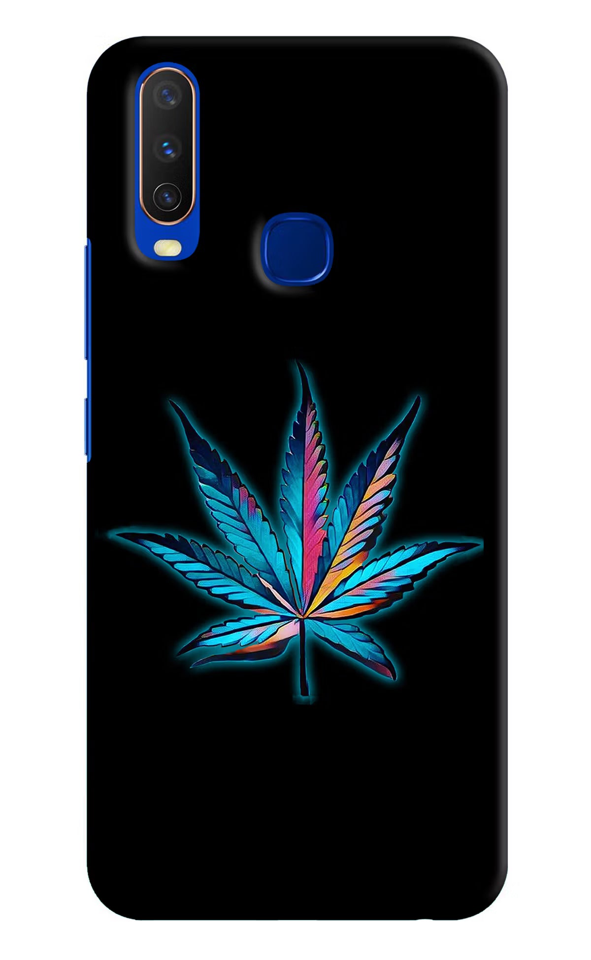 Weed Vivo Y15/Y17 Hard Case Back Cover by Casekaro