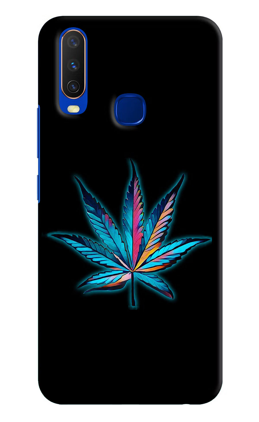 Weed Vivo Y15/Y17 Back Cover, Hard case