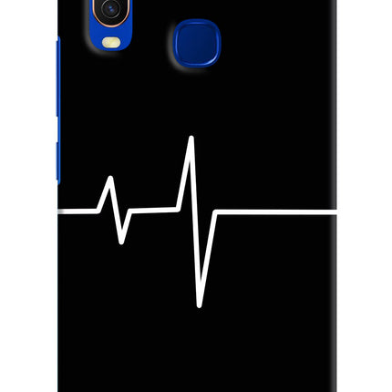Heart Beats Vivo Y15/Y17 Hard Case Back Cover by Casekaro