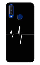 Heart Beats Vivo Y15/Y17 Hard Case Back Cover by Casekaro