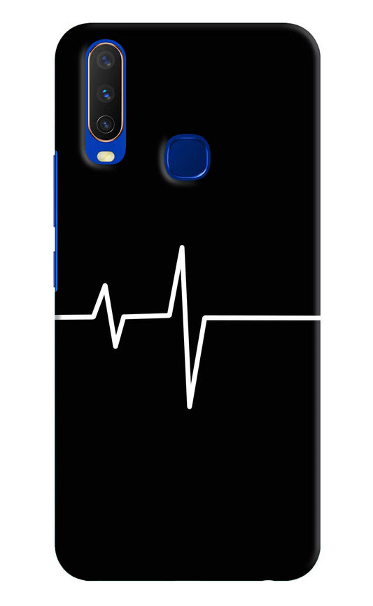 Heart Beats Vivo Y15/Y17 Hard Case Back Cover by Casekaro