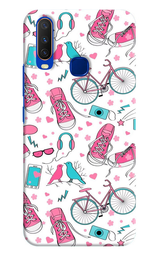 Artwork Vivo Y15/Y17 Hard Case Back Cover by Casekaro