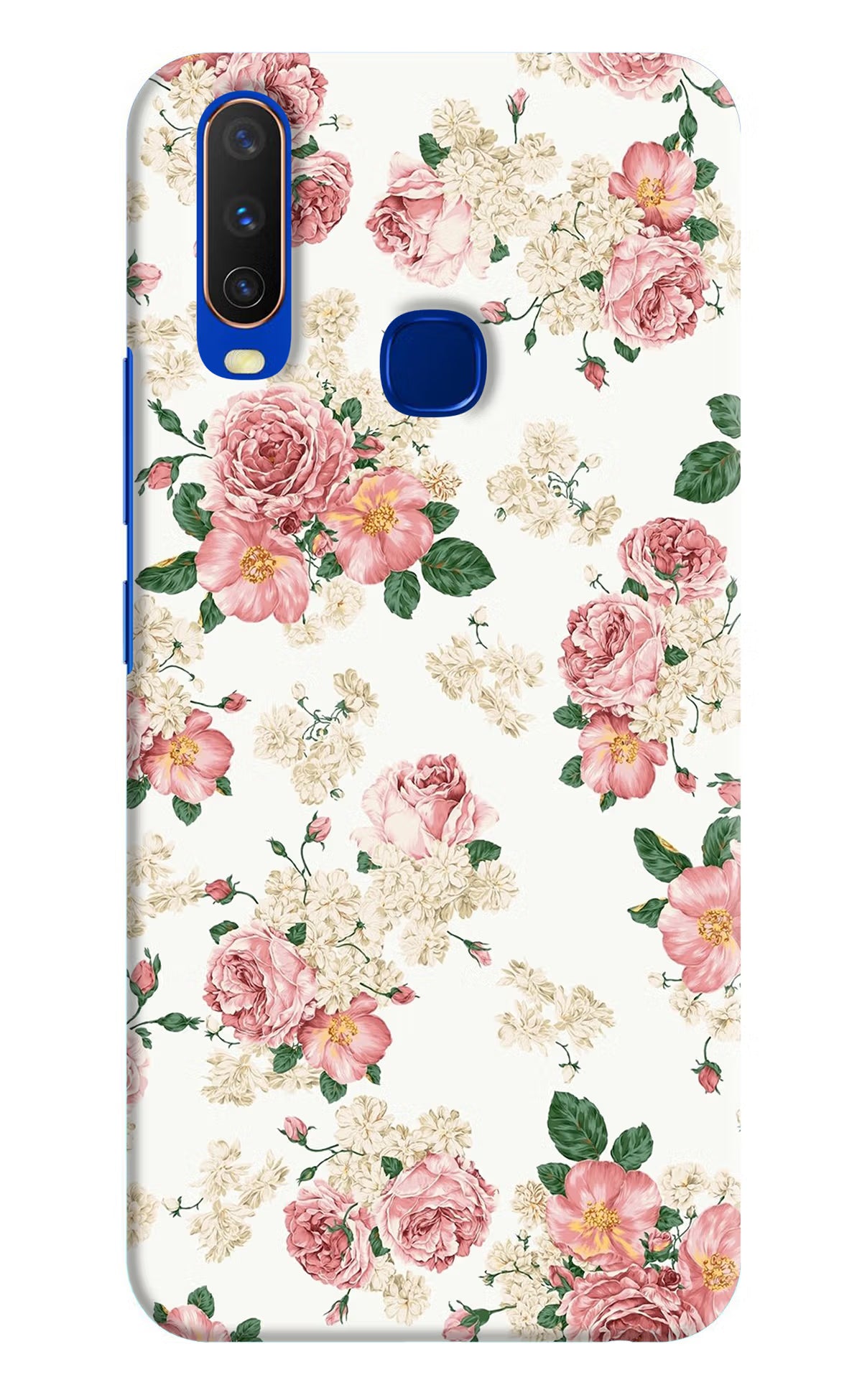 Flowers Vivo Y15/Y17 Hard Case Back Cover by Casekaro