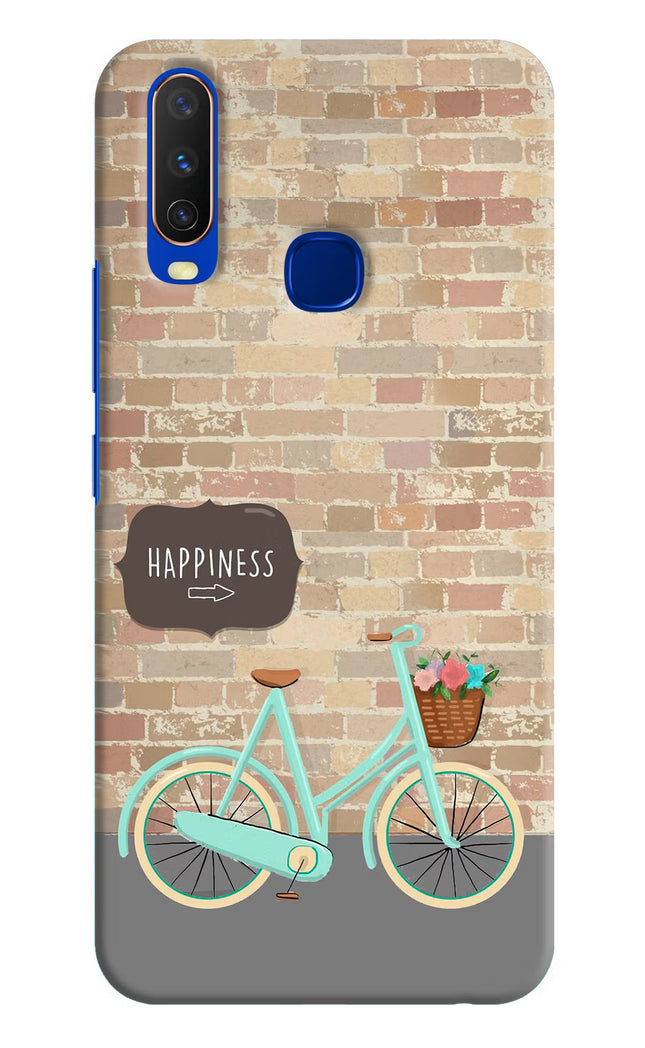 Happiness Artwork Vivo Y15/Y17 Hard Case Back Cover by Casekaro
