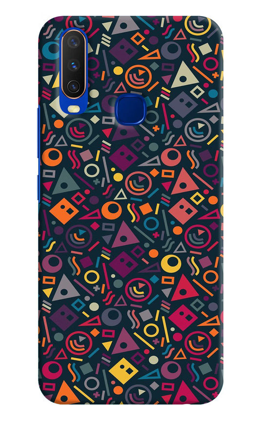 Geometric Abstract Vivo Y15/Y17 Hard Case Back Cover by Casekaro