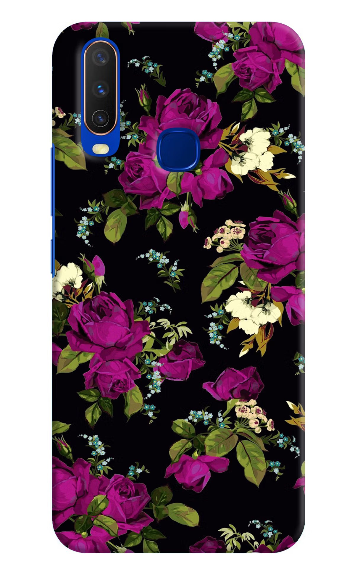Flowers Vivo Y15/Y17 Hard Case Back Cover by Casekaro