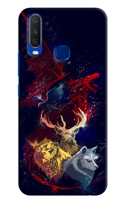 Game Of Thrones Vivo Y15/Y17 Hard Case Back Cover by Casekaro