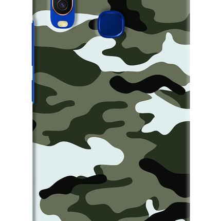 Camouflage Vivo Y15/Y17 Hard Case Back Cover by Casekaro