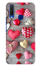 Love Wallpaper Vivo Y15/Y17 Hard Case Back Cover by Casekaro