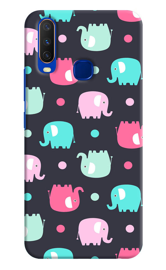 Elephants Vivo Y15/Y17 Hard Case Back Cover by Casekaro