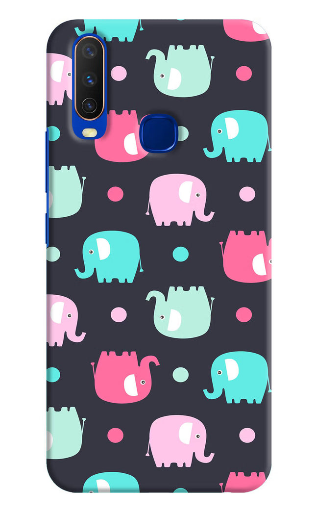 Elephants Vivo Y15/Y17 Hard Case Back Cover by Casekaro