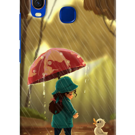 Rainy Day Vivo Y15/Y17 Hard Case Back Cover by Casekaro