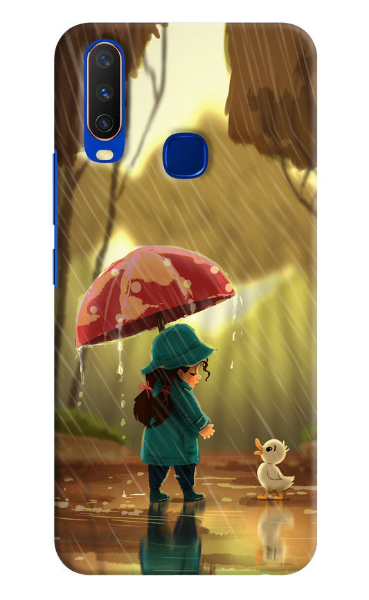 Rainy Day Vivo Y15/Y17 Hard Case Back Cover by Casekaro