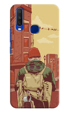 Adventurous Vivo Y15/Y17 Hard Case Back Cover by Casekaro