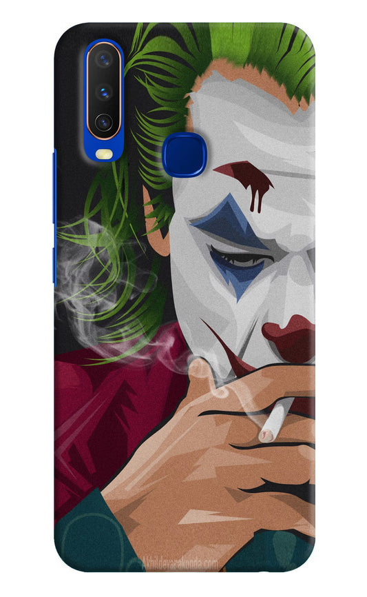 Joker Smoking Vivo Y15/Y17 Hard Case Back Cover by Casekaro