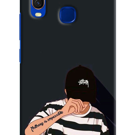 Aesthetic Boy Vivo Y15/Y17 Hard Case Back Cover by Casekaro