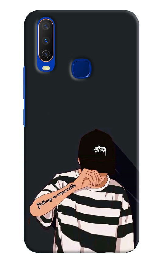 Aesthetic Boy Vivo Y15/Y17 Hard Case Back Cover by Casekaro