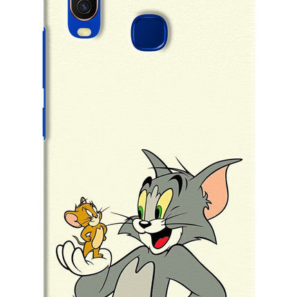 Tom & Jerry Vivo Y15/Y17 Hard Case Back Cover by Casekaro