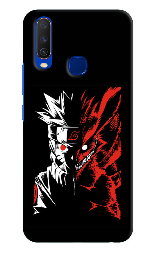 Naruto Two Face Vivo Y15/Y17 Hard Case Back Cover by Casekaro