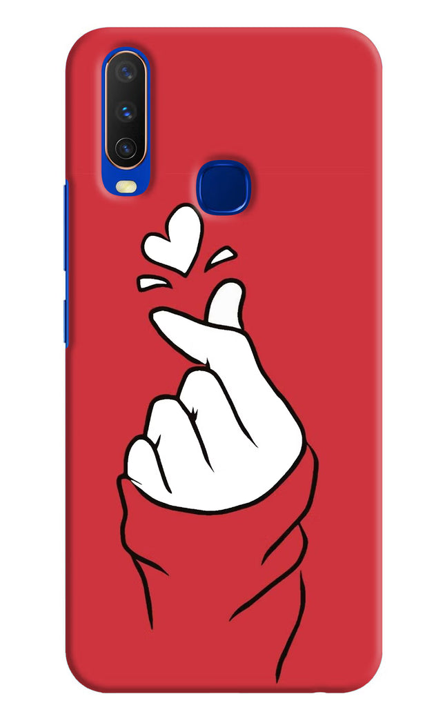 Korean Love Sign Vivo Y15/Y17 Hard Case Back Cover by Casekaro