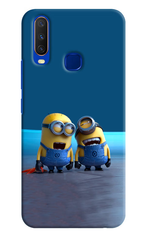 Minion Laughing Vivo Y15/Y17 Back Cover