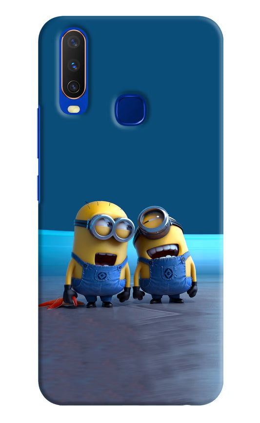 Minion Laughing Vivo Y15/Y17 Hard Case Back Cover by Casekaro