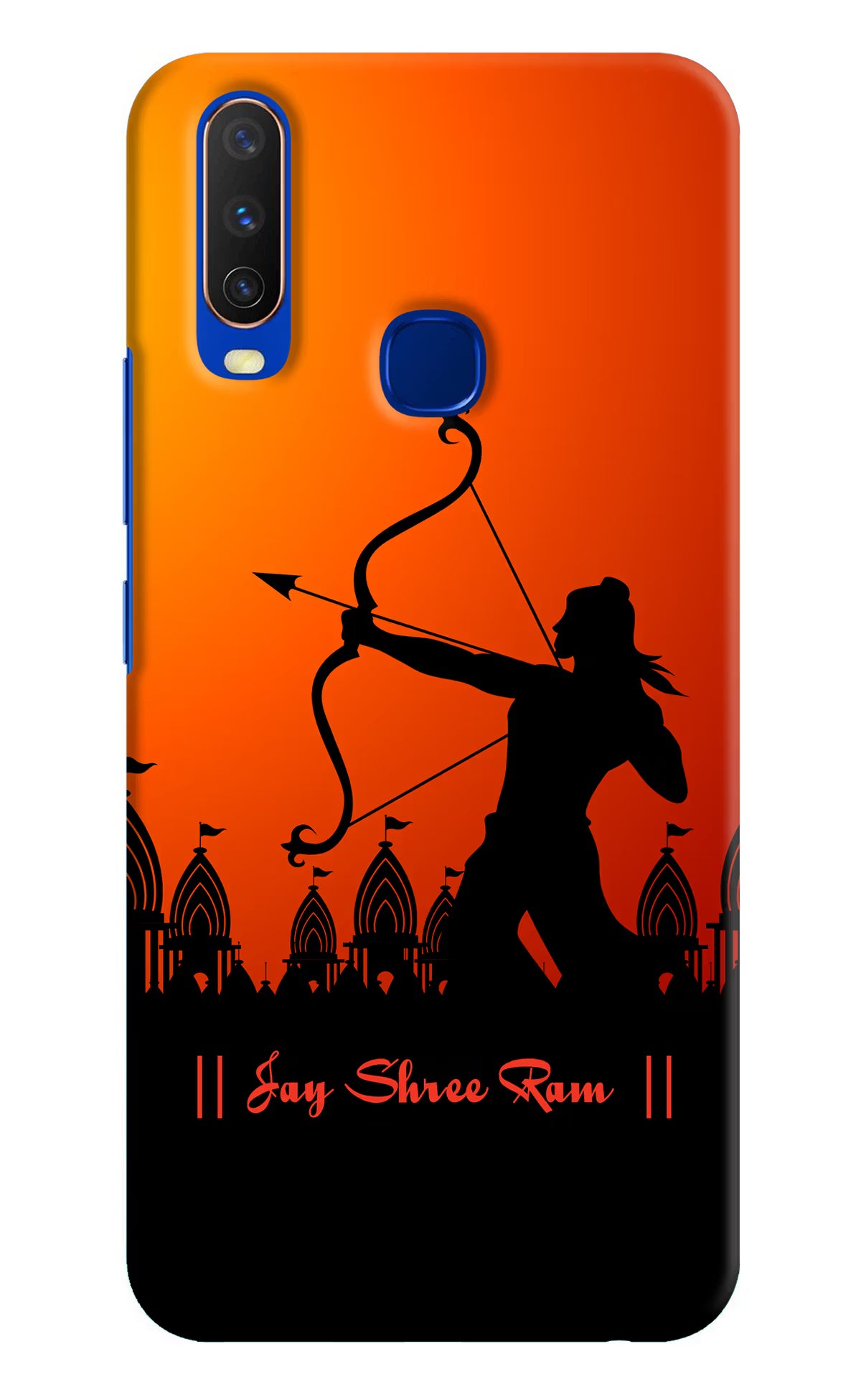 Lord Ram - 4 Vivo Y15/Y17 Hard Case Back Cover by Casekaro
