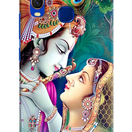 Lord Radha Krishna Vivo Y15/Y17 Hard Case Back Cover by Casekaro