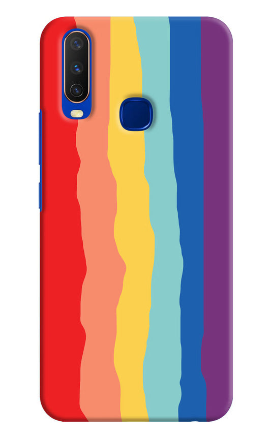 Rainbow Vivo Y15/Y17 Hard Case Back Cover by Casekaro