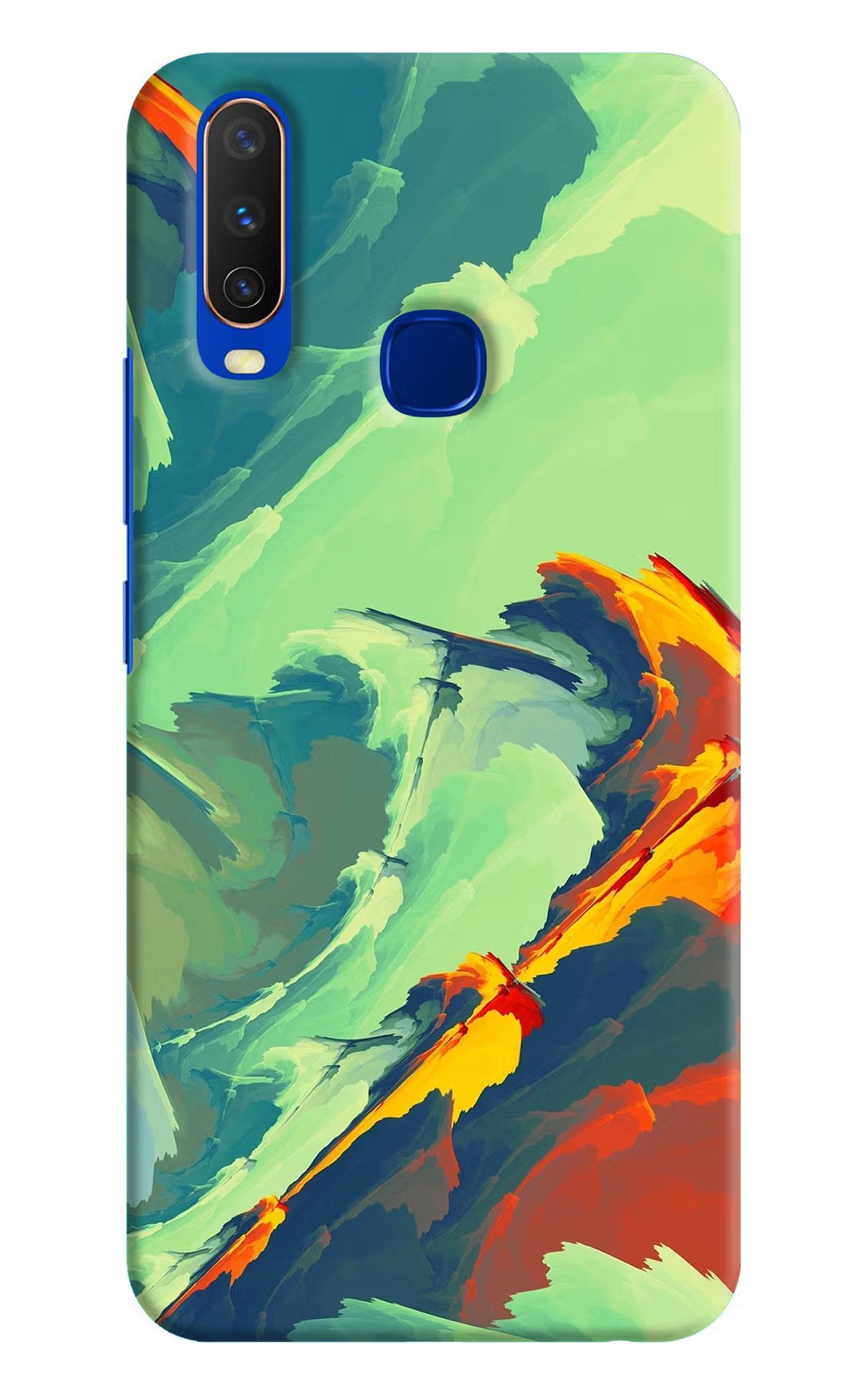 Paint Art Vivo Y15/Y17 Hard Case Back Cover by Casekaro