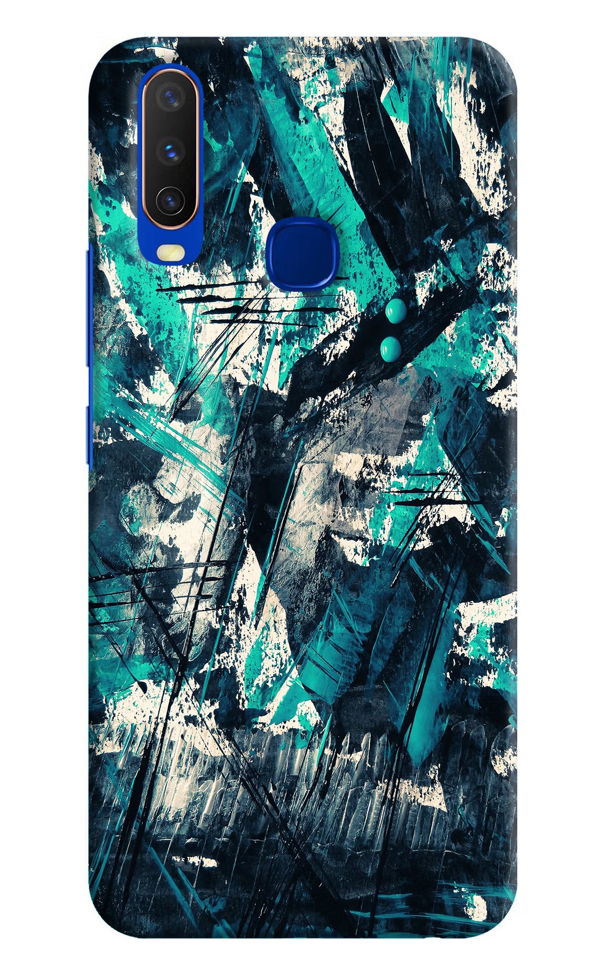 Artwork Vivo Y15/Y17 Hard Case Back Cover by Casekaro