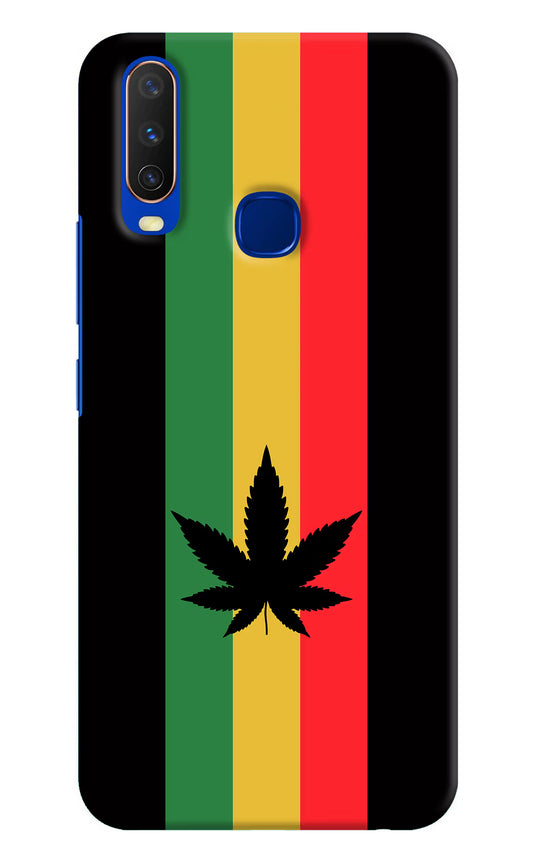 Weed Flag Vivo Y15/Y17 Hard Case Back Cover by Casekaro