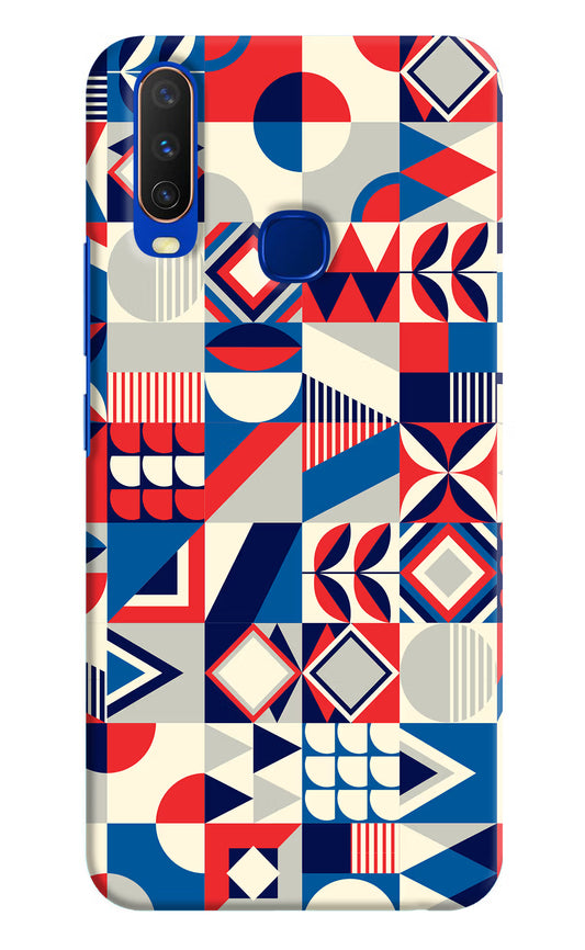 Colorful Pattern Vivo Y15/Y17 Hard Case Back Cover by Casekaro