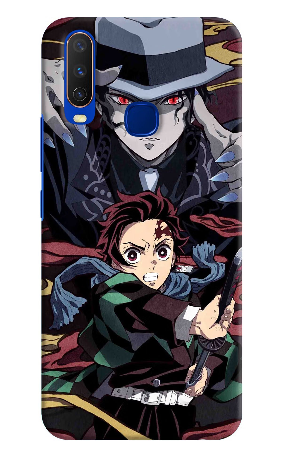 Demon Slayer Vivo Y15/Y17 Hard Case Back Cover by Casekaro