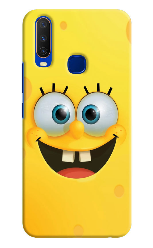 Sponge 1 Vivo Y15/Y17 Hard Case Back Cover by Casekaro