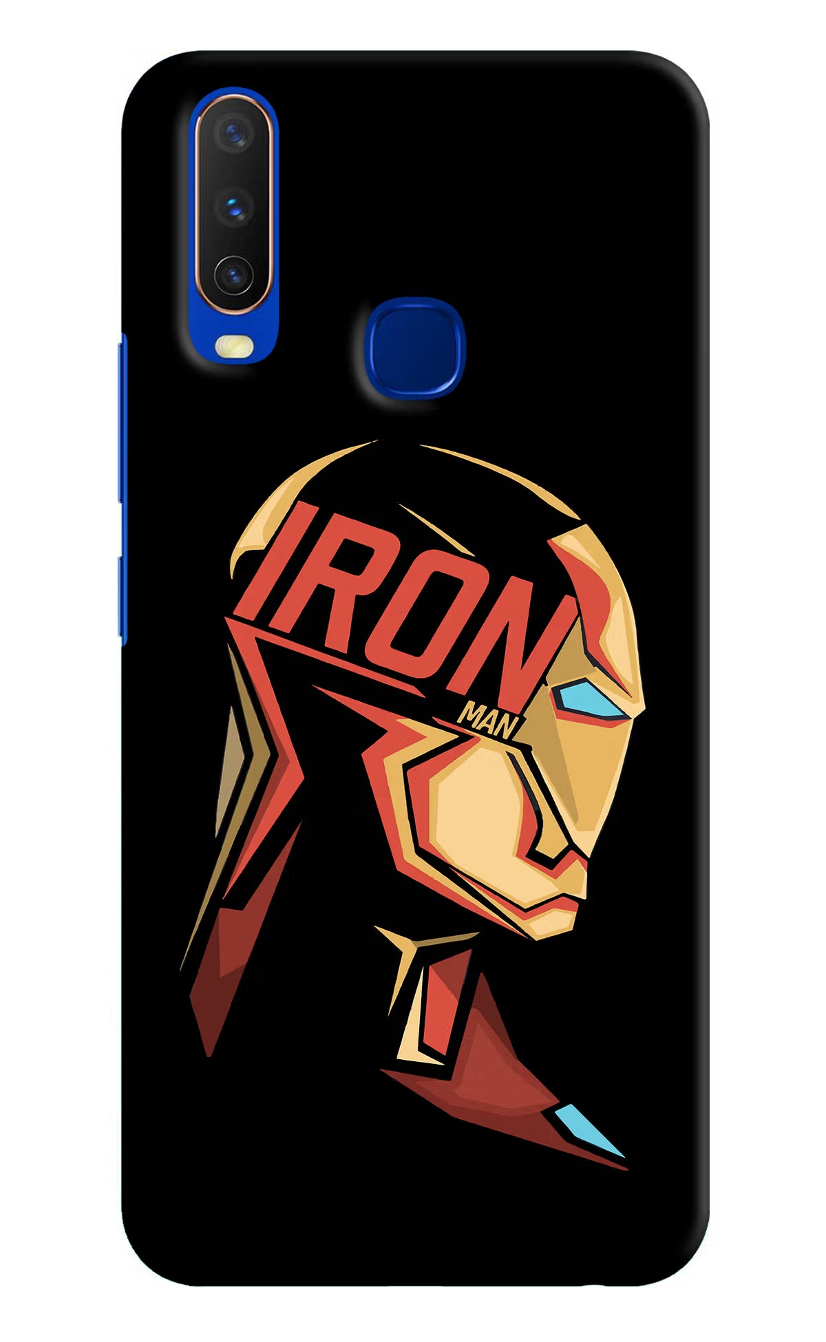 IronMan Vivo Y15/Y17 Hard Case Back Cover by Casekaro
