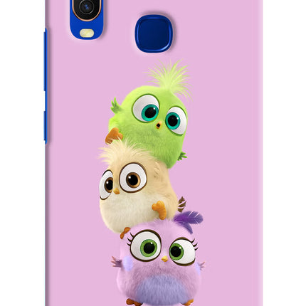 Cute Little Birds Vivo Y15/Y17 Hard Case Back Cover by Casekaro