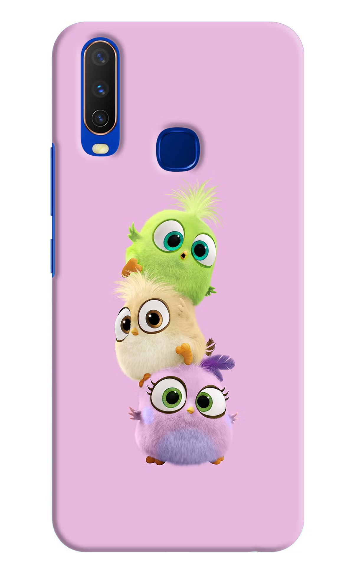 Cute Little Birds Vivo Y15/Y17 Hard Case Back Cover by Casekaro