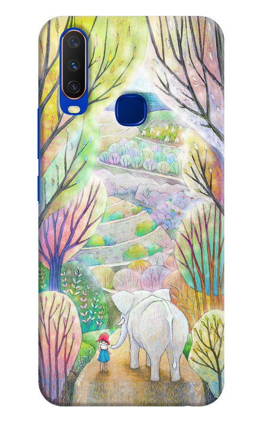 Nature Painting Vivo Y15/Y17 Hard Case Back Cover by Casekaro