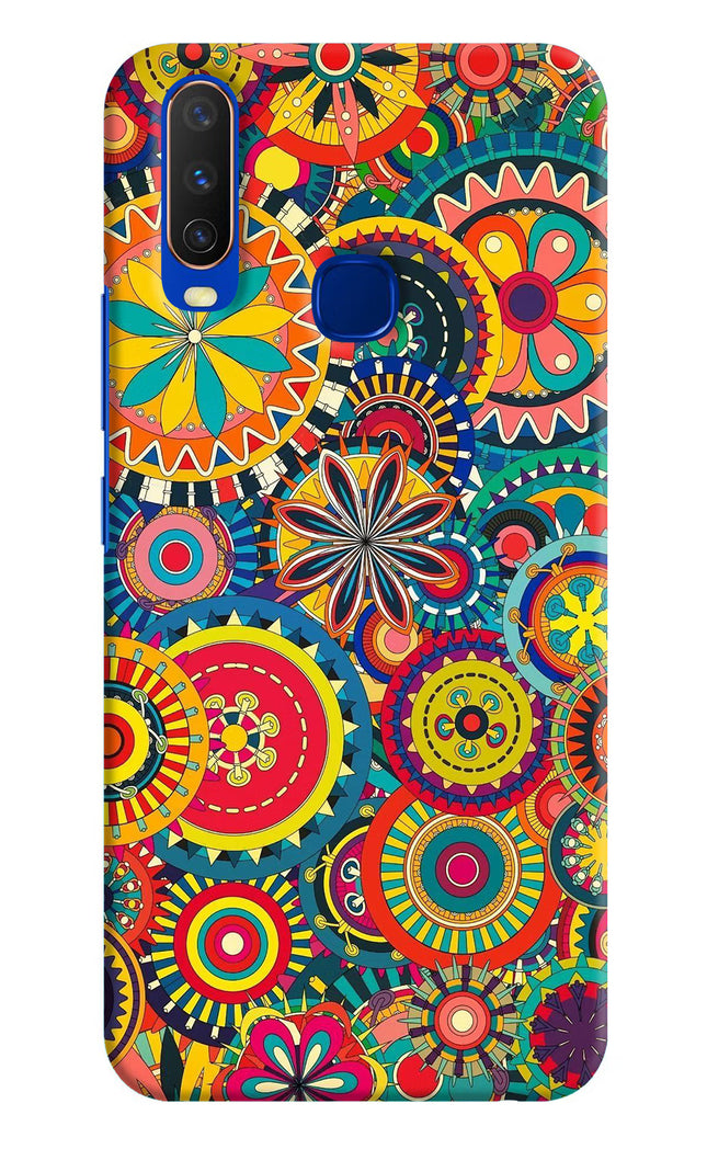 Gol Gol Art Vivo Y15/Y17 Hard Case Back Cover by Casekaro