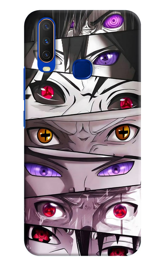 Naruto Anime Vivo Y15/Y17 Hard Case Back Cover by Casekaro