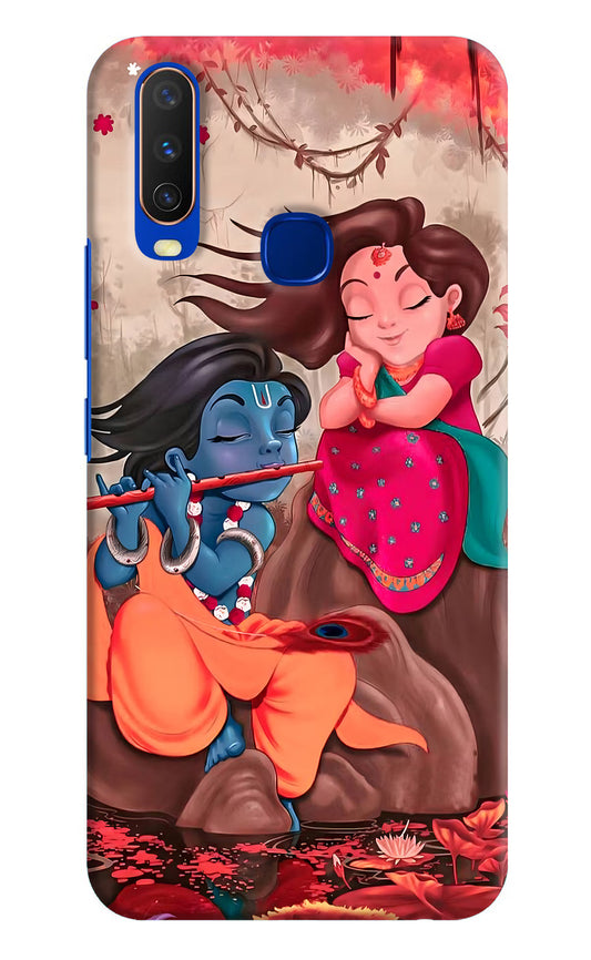 Radhe Krishna Vivo Y15/Y17 Hard Case Back Cover by Casekaro